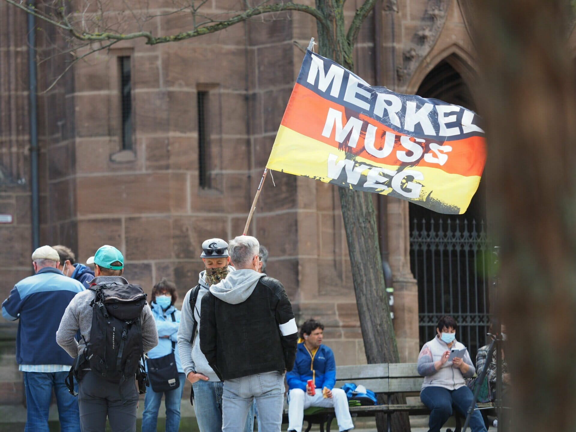 Liveticker: Querdenken-Demonstration am 15.05.2021 in Nürnberg
