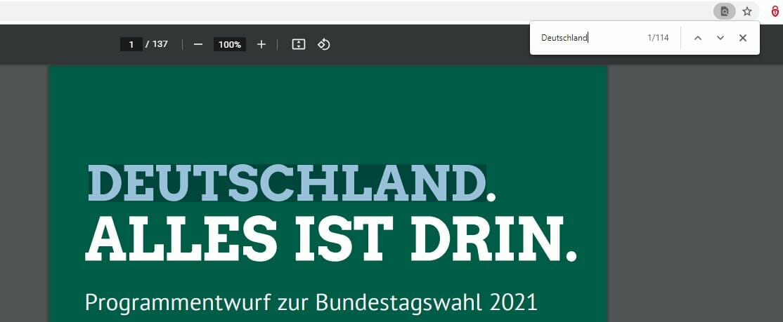 Die Grünen gegen Deutschland?
