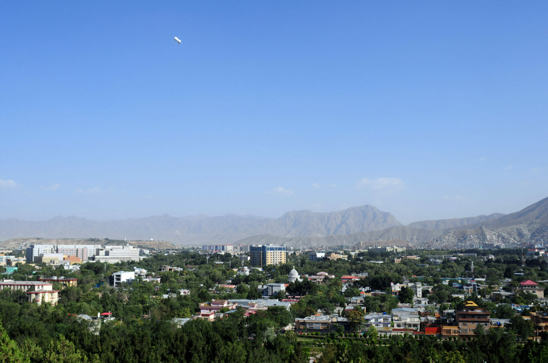 Kabul: Ein Leben unterm Blimp