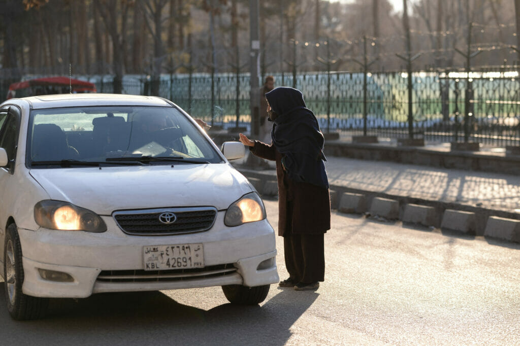 Poverty is even greater in the country since women are hardly allowed to pursue professions.